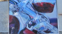 painting - motorcycle - finished 001